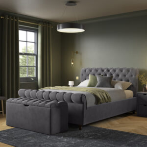 Penelope Upholstered Ottoman Bed Frame