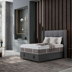 Sealy Exquisite Platinum Extravagance Divan Bed Set on Castors