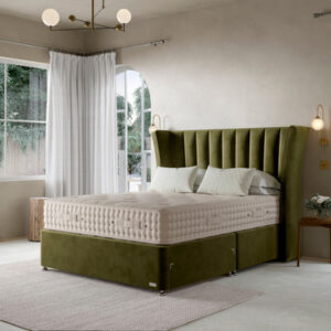 Hypnos Luxurious Earth 05 Divan Bed Set On Castors