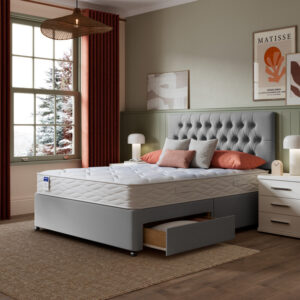 Simply Natural Pocket Sprung Divan Bed Set