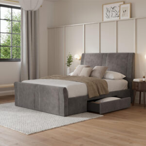 Hensby Side Drawer Bed Frame