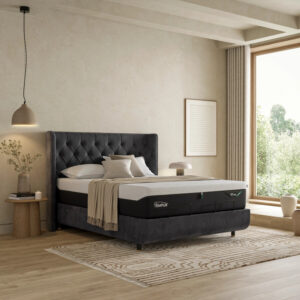 Tempur Arc™ Luxury Upholstered Ottoman Bed Frame