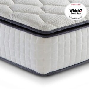SleepSoul Bliss 800 Pocket Spring and Memory Foam Pillowtop Mattress