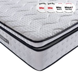 SleepSoul Space 2000 Pocket Spring Pillowtop Mattress